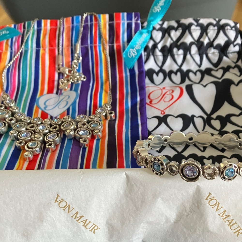 Brighton necklace and matching bangle
